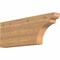 Ekena Millwork Yorktown Smooth Rafter Tail, Western Red Cedar, 3 1/2"W x 12"H x 32"L RFT04X12X32YOR00SWR - alternate 1
